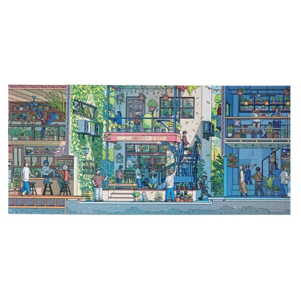 Vinlaa-1000pcs Jigsaw Puzzle-Vibrant City A