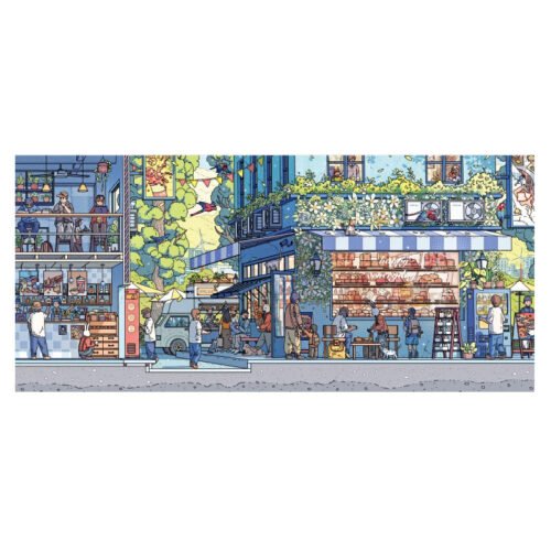 Vinlaa-1000pcs Jigsaw Puzzle-Vibrant City B