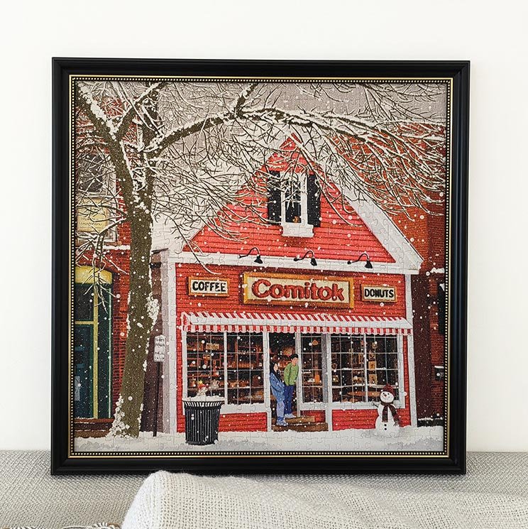 Comitok-500pcs Jigsaw Puzzle-Winter Love