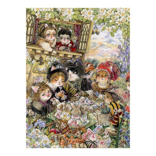 3djp 300pcs Puzzle-The Cheater 3djp/Pintoo-Plastic Puzzle 300pcs-Cheater