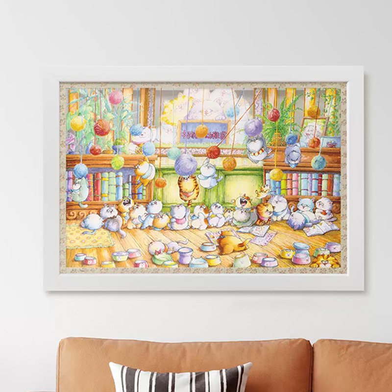 3djp Puzzle-1134pcs-Lucky Kindergarten (1) 3djp/Pintoo-Plastic Jigsaw Puzzles 1134pcs-Showpiece L-Lucky Kindergarten
