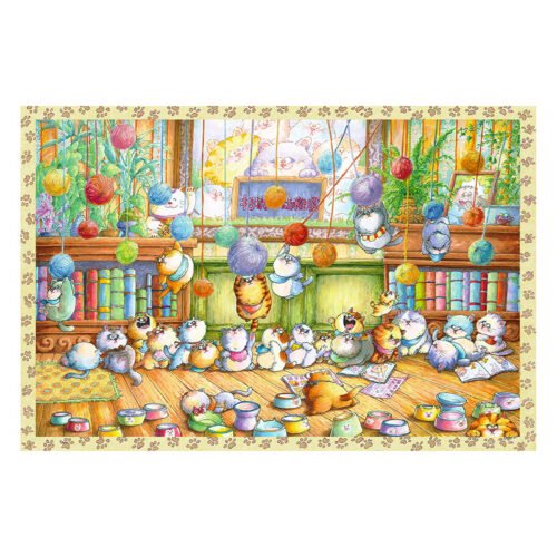 3djp Puzzle-1134pcs-Lucky Kindergarten (2) 3djp/Pintoo-Plastic Jigsaw Puzzles 1134pcs-Showpiece L-Lucky Kindergarten