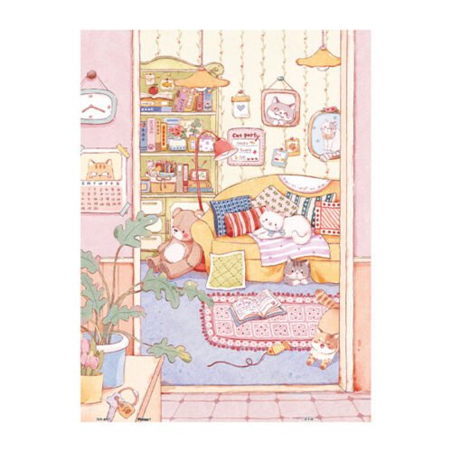 3djp-Who is your most beloved little cat (1) 3djp/Pintoo-Plastic Puzzle 300pcs-Who is your most beloved little cat?
