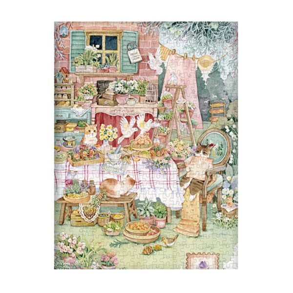 Gubu&Aipuzzle-500pcs Jigsaw Puzzle-Garden