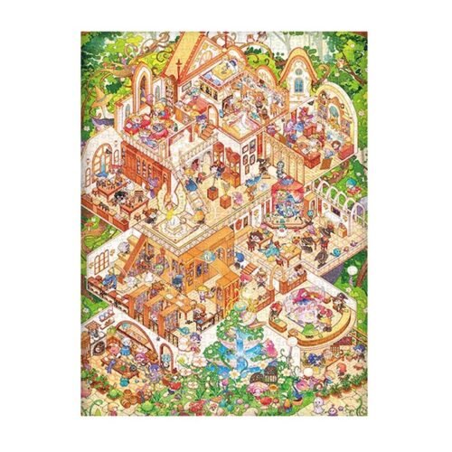 Aipuzzle-Magic Academy Gubu&Aipuzzle-1000pcs Jigsaw Puzzle-Magic Academy