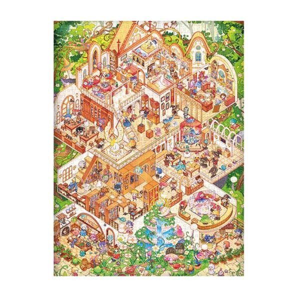 Gubu&Aipuzzle-1000pcs Jigsaw Puzzle-Magic Academy