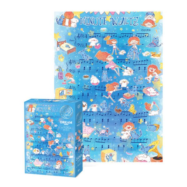 Gubu&Aipuzzle-500pcs Jigsaw Puzzle-Minute Waltz