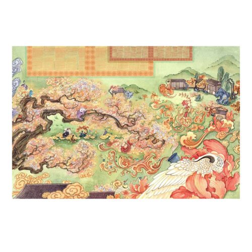 Ancient Chinese Yard Puzzle (4) Dreamer Puzzle-1000pcs Jigsaw Puzzle-Ancient Chinese Yard