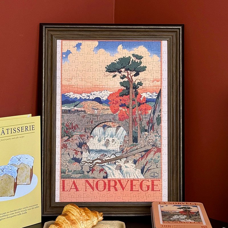 Ber-300pcs Jigsaw Puzzle-La Norvege