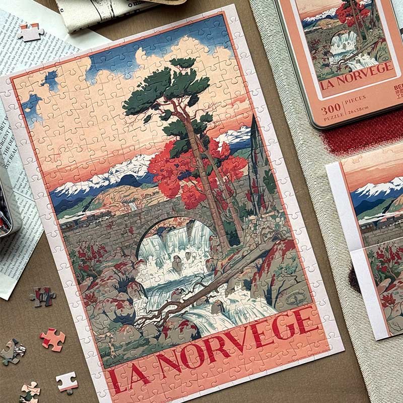 Ber-300pcs Jigsaw Puzzle-La Norvege
