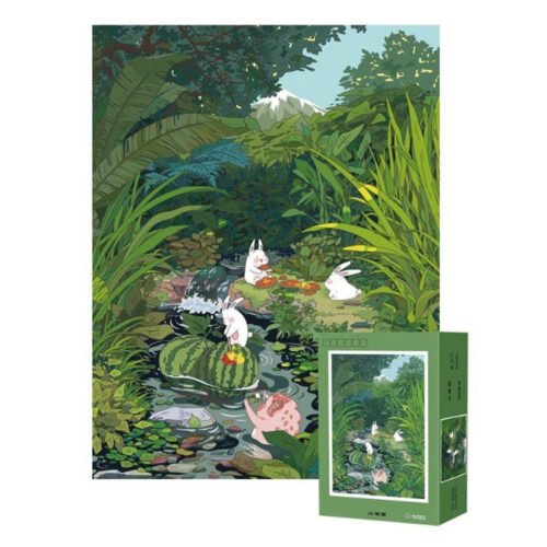 Ber-Among the Ravines Discontinued-Ber-Among the Ravines-500 Piece Puzzle