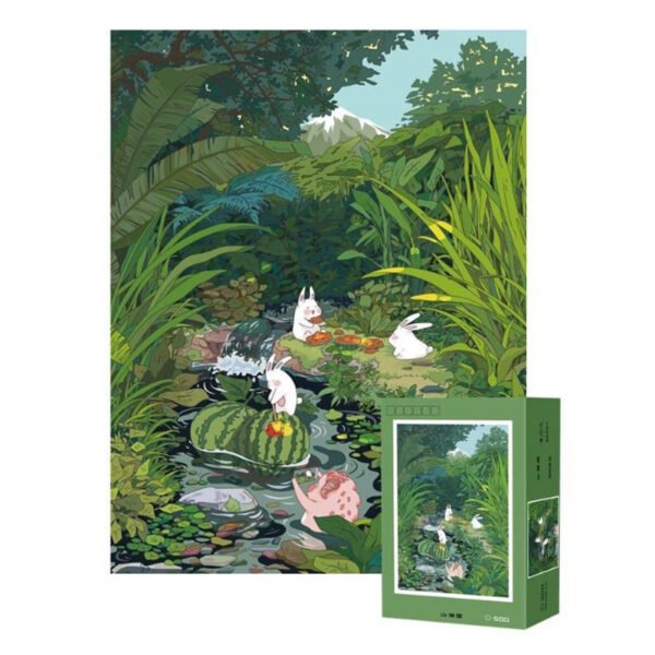 Discontinued-Ber-Among the Ravines-500 Piece Puzzle