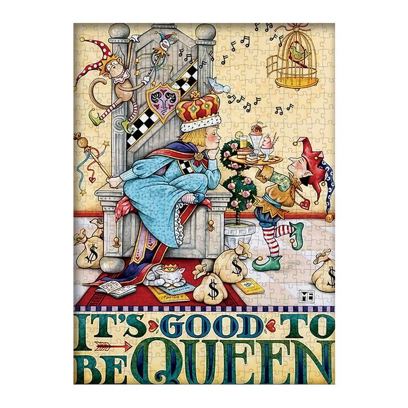 Ber-500pcs Jigsaw Puzzle-It Is Good To Be Queen