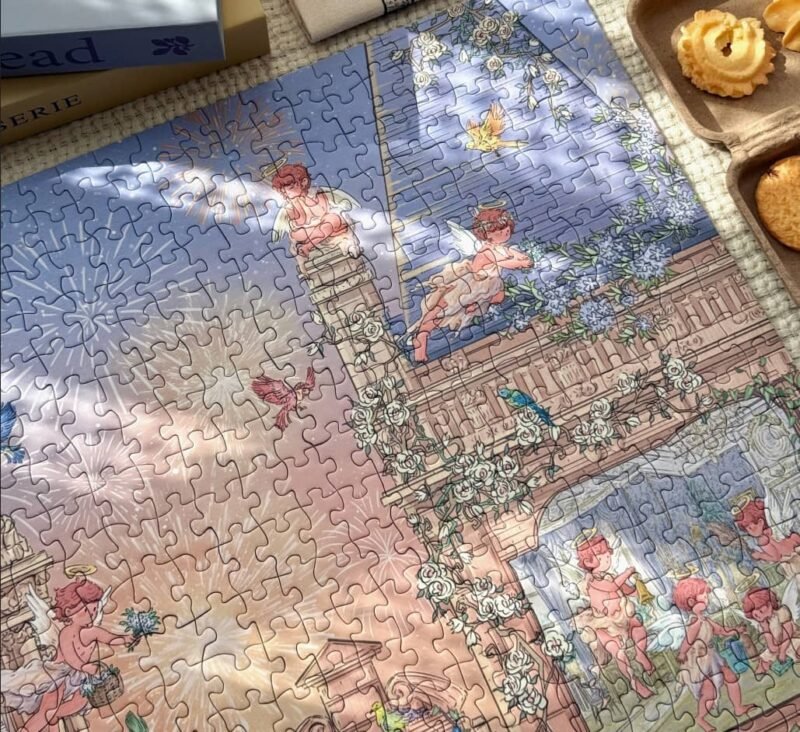 Ber Puzzle-Afterglow (1) Ber-1000pcs Puzzle-Afterglow
