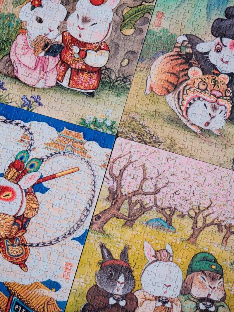 Ber Puzzle-Four Great Classical Novels (2) Ber-Four Great Classical Novels 300pcs Jigsaw Puzzle-Havoc in Heaven