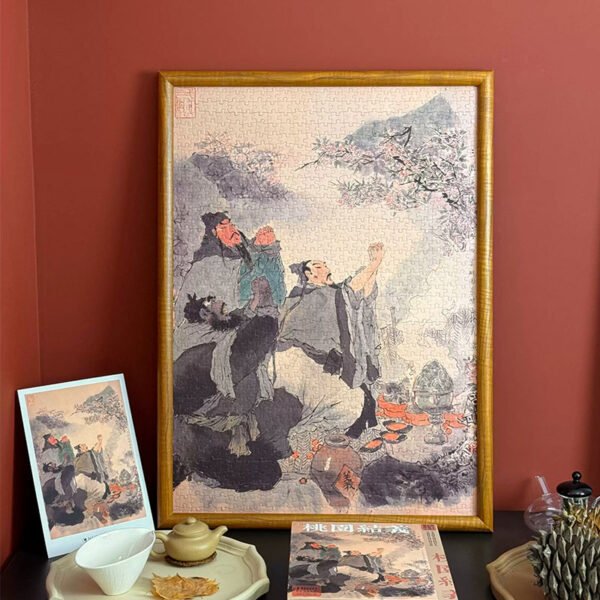 Ber-1000pcs Puzzle-The Oath of the Peach Garden