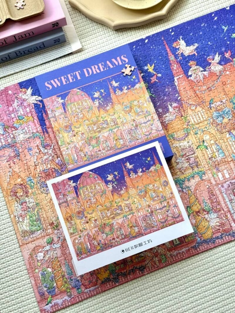 Ber-Sweet Dreams (1) Ber-1000pcs Art Puzzle-Sweet Dreams
