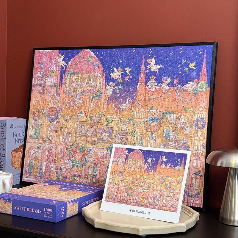 Ber-Sweet Dreams (2) Ber-1000pcs Art Puzzle-Sweet Dreams