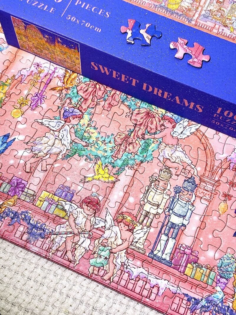 Ber-Sweet Dreams (5) Ber-1000pcs Art Puzzle-Sweet Dreams