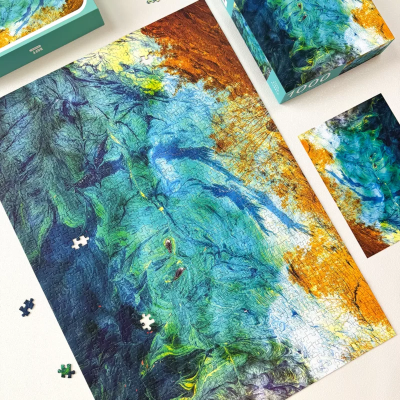 Boff-Algae Traces A Chronicle of Symbiosis (1) Boff-1000pcs Jigsaw Puzzle-Algae Traces A Chronicle of Symbiosis
