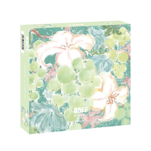 Boff-Green grapes and lilies (7) Boff-324pcs Jigsaw Puzzle-Green Grapes and Lilies