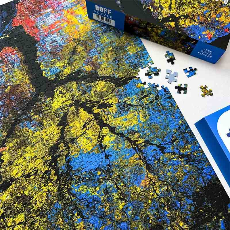 Boff-Monet Lake (4) Boff-1000pcs Jigsaw Puzzle-Monet Lake(Extremely Hard)
