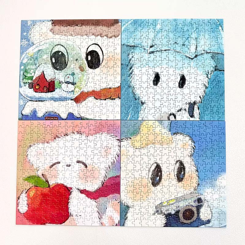 Boff-225pcs Puzzle-Cat Maomao-Biggest Red Apple for You
