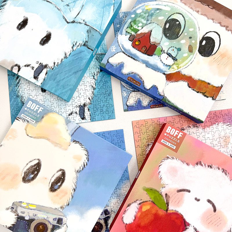 Boff-225pcs Puzzle-Cat Maomao-Biggest Red Apple for You