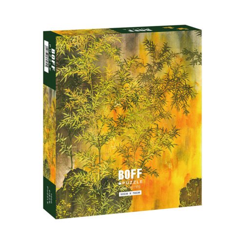 Boff-1000pcs Jigsaw Puzzle-Shadows Resting on Golden Bamboo(Extremely Hard)