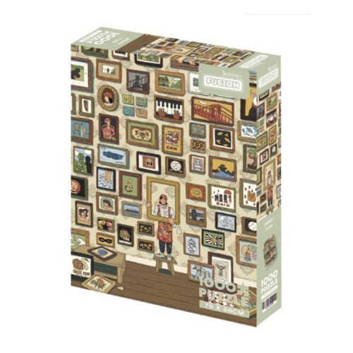Discontinued-1000pcs Jigsaw Puzzle-Botop Fusion-The Artist's Artwork