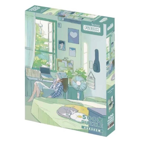 Discontinued-Botop Fusion-500pcs Jigsaw Puzzle-Summer Breeze