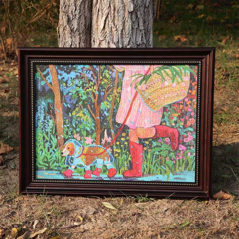 Buji-500pcs Jigsaw Puzzle-Red Boots