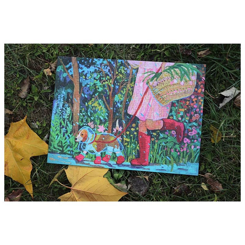 Buji-500pcs Jigsaw Puzzle-Red Boots