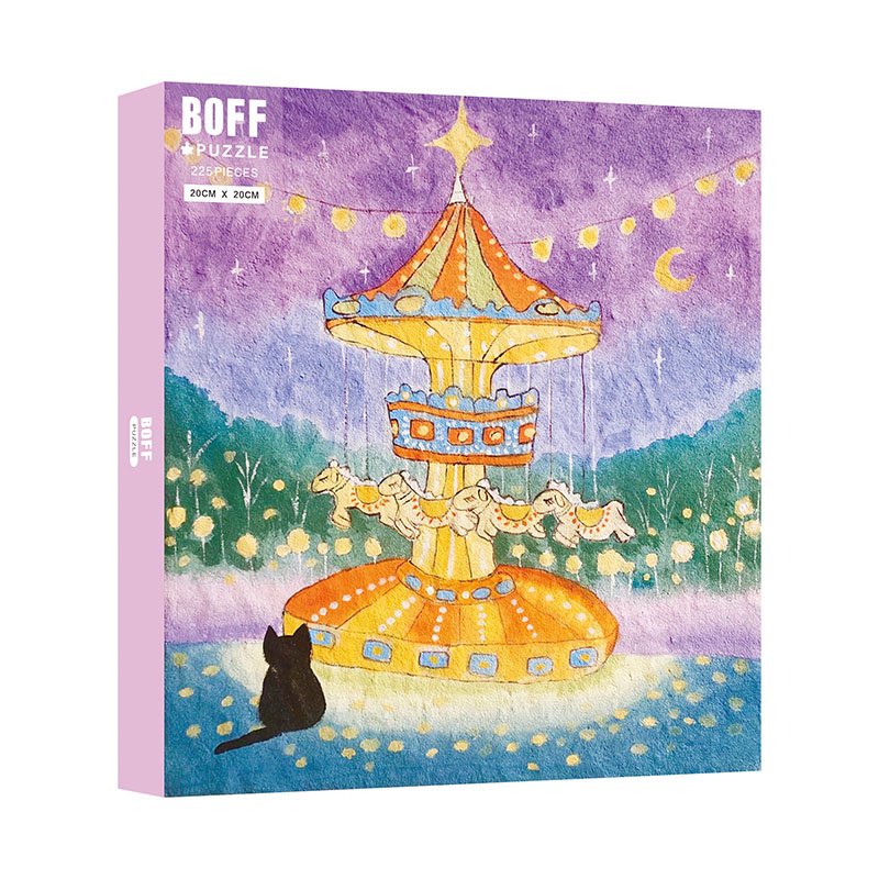 Boff-225pcs Puzzle-Carousel in the Jungle