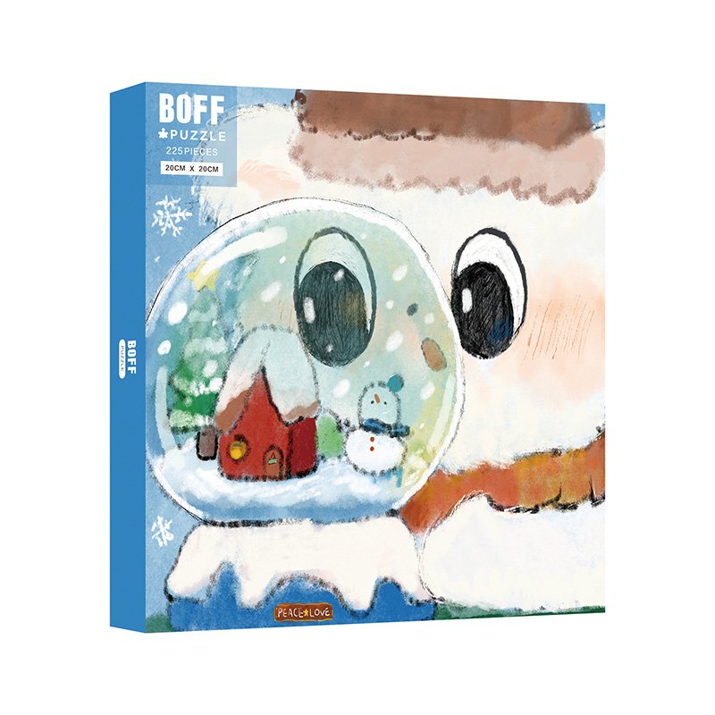 Boff-225pcs Puzzle-Cat Maomao-Crystal Ball