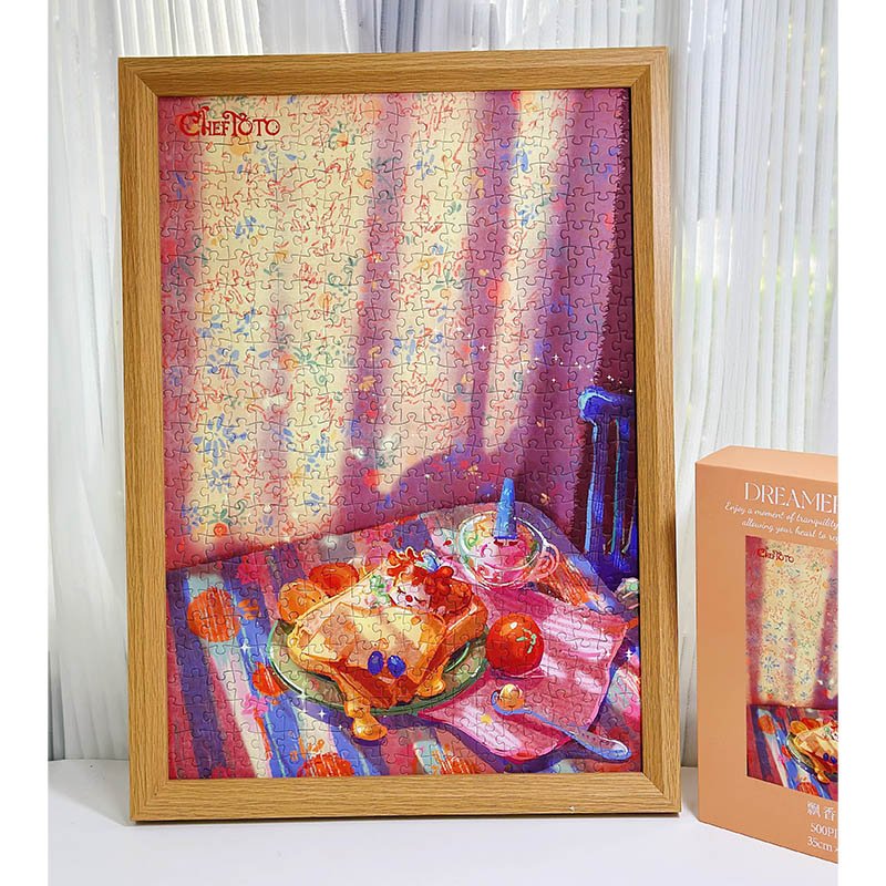 Dreamer Puzzle-500pcs Jigsaw Puzzle-Chef Toto Bread