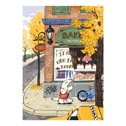 Dreamer Puzzle-500pcs Jigsaw Puzzle-Hello Autumn