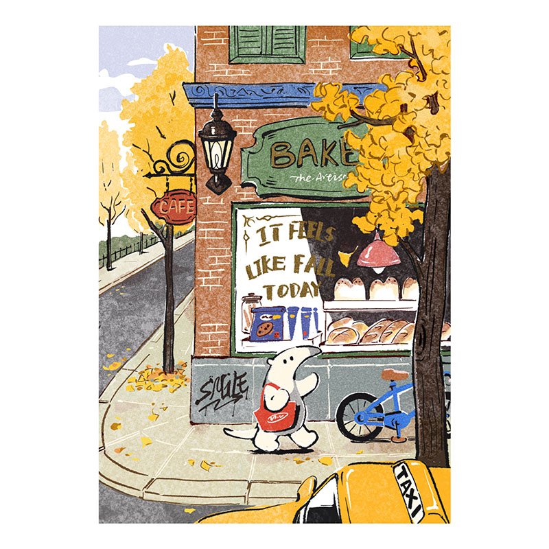 Dreamer Puzzle-500pcs Jigsaw Puzzle-Hello Autumn