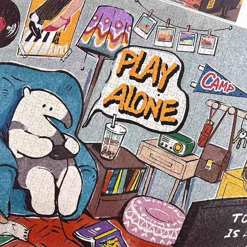 Dreamer Puzzle-1000pcs Jigsaw Puzzle-Play Alone