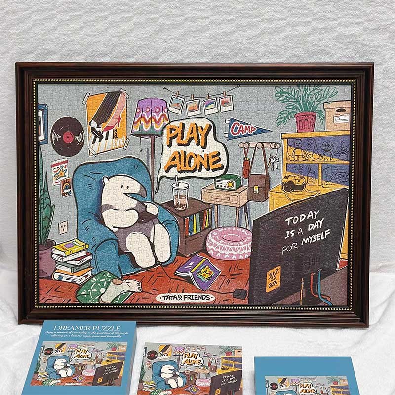 Dreamer Puzzle-1000pcs Jigsaw Puzzle-Play Alone
