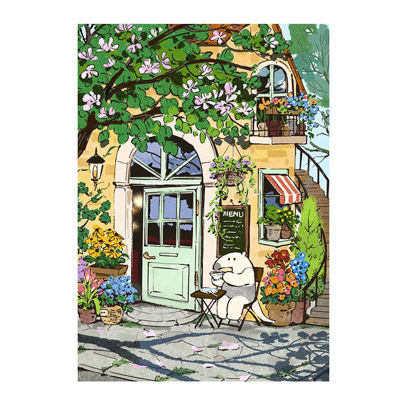 Dreamer Puzzle-500pcs Jigsaw Puzzle-Hello Spring