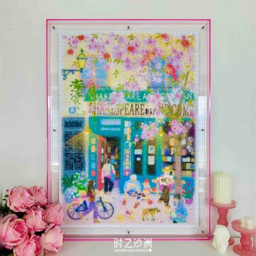 Hourglass Puzzle-Spring Bookstore-1000pcs Jigsaw Puzzle