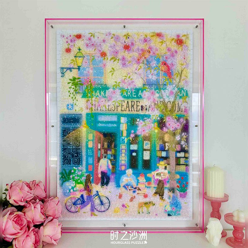 Hourglass Puzzle-Spring Bookstore-1000pcs Jigsaw Puzzle