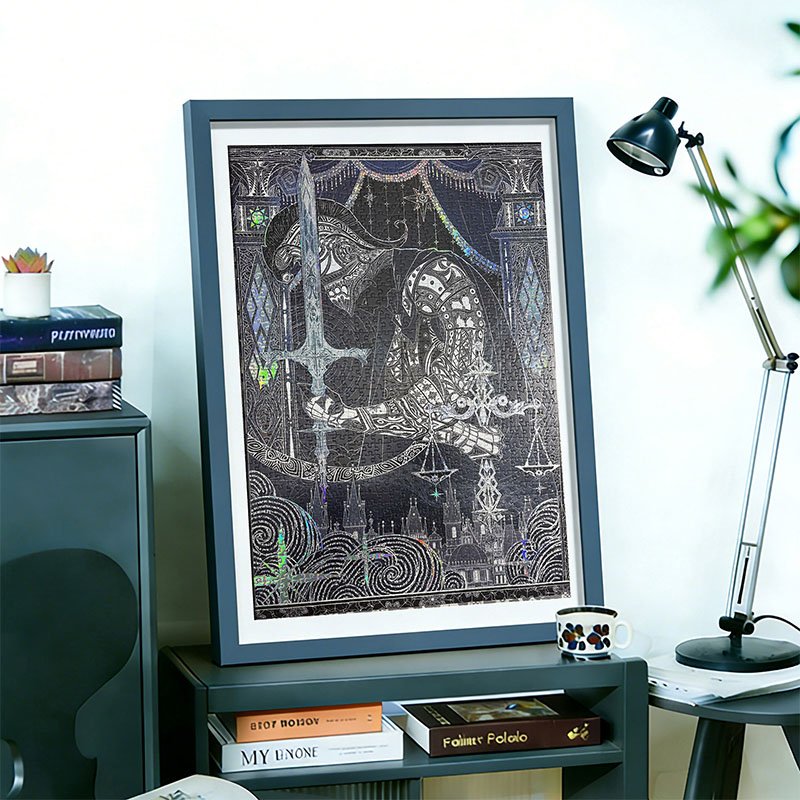 Priceces-1000pcs Holographic Puzzle-Justice
