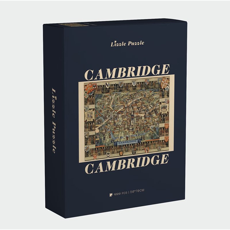 Lizzle Puzzle-Cambridge (2) Lizzle Puzzle-Cambridge-1000pcs Jigsaw Puzzle