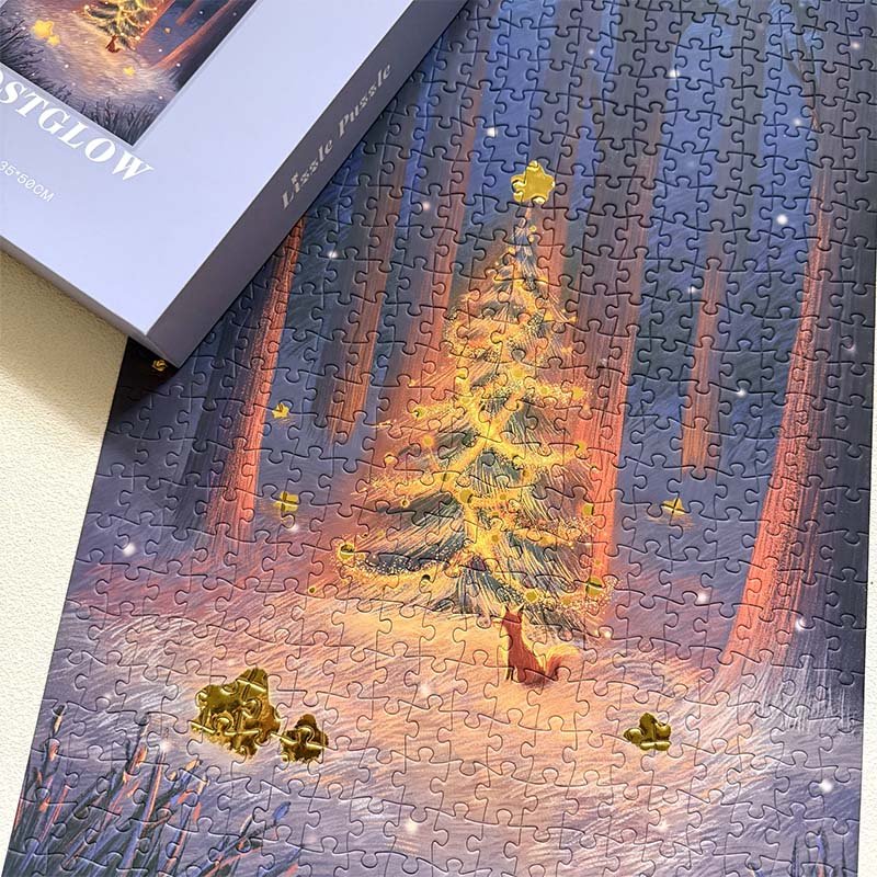 Lizzle Puzzle-Frostglow (3) Lizzle Puzzle 500 Piece-Frostglow