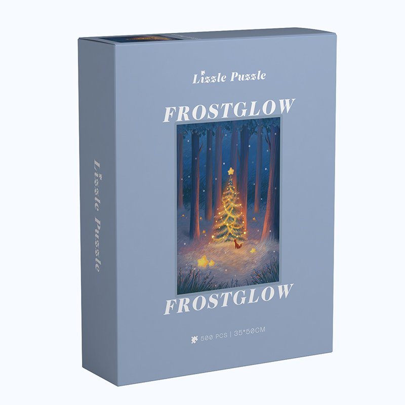 Lizzle Puzzle-Frostglow (4) Lizzle Puzzle 500 Piece-Frostglow
