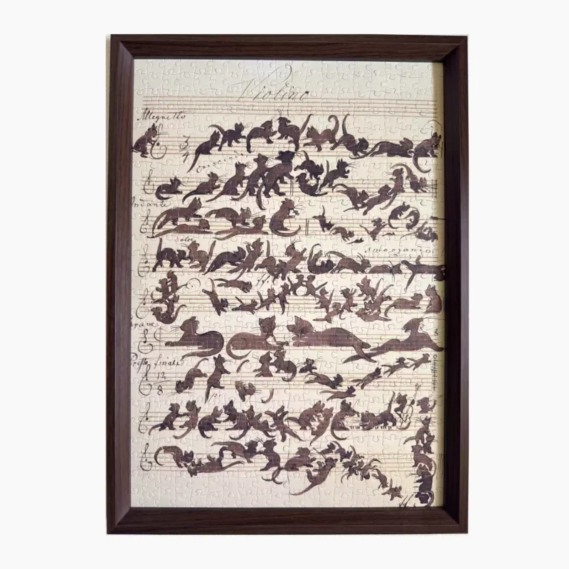Lizzle Puzzle-Meowody (3) Lizzle Puzzle 500 Piece-Meowody