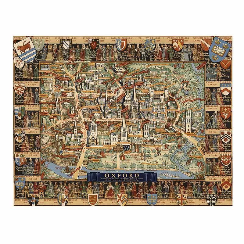 Lizzle Puzzle-Oxford (4) Lizzle Puzzle-Oxford-1000pcs Jigsaw Puzzle