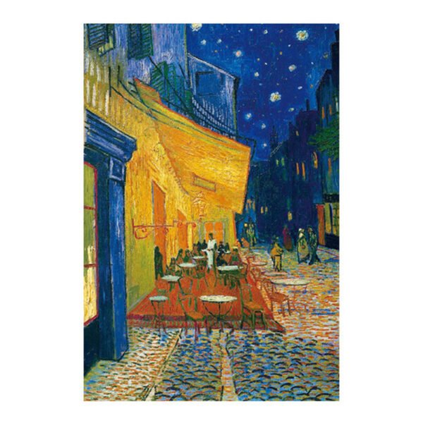 Momibook-1000 Piece Jigsaw Puzzle-Café Terrace at Night